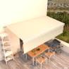 Manual Retractable Awning with Blind 6x3m Cream Colour cream Size 6 x 3 m Quantity in Package 1 