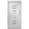 Front Door White 98x208 cm - Stylish & Secure Entry