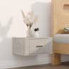 Wall-mounted Bedside Cabinet Concrete Grey 50x36x25 cm Colour concrete grey Quantity in Package 1 