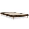 Smoked Oak Bed Frame 90x190 cm - Durable and Stylish