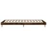 Smoked Oak Bed Frame 90x190 cm - Durable and Stylish