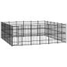 Outdoor Dog Kennel Steel 33.18 m² Size 576 x 576 x 200 cm Quantity in Package 1 