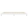 High Gloss White Bed Frame 150x200 cm | King Size | Hipomarket