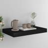 Floating Wall Shelf Black 40x23x3.8 cm MDF Colour black Size 40 x 23 x 3.8 cm Quantity in Package 1 Number of Pieces 