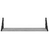 Wall Shelves 2 pcs Grey Sonoma - Stylish & Practical Storage