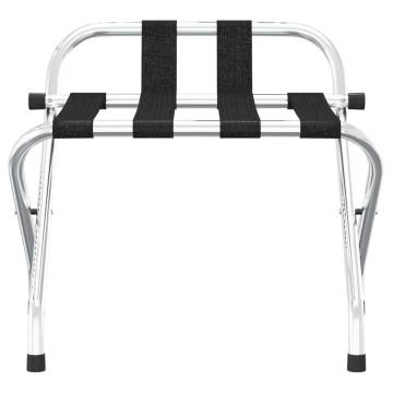 Sturdy Luggage Rack with Backrest - 56x39x52cm