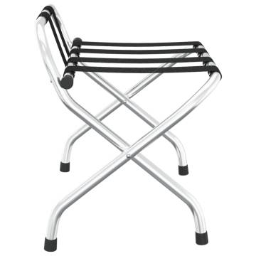 Sturdy Luggage Rack with Backrest - 56x39x52cm