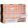 Multi-drawer Organiser with 40 Drawers | Compact Storage Unit