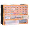 Multi-drawer Organiser with 40 Drawers | Compact Storage Unit