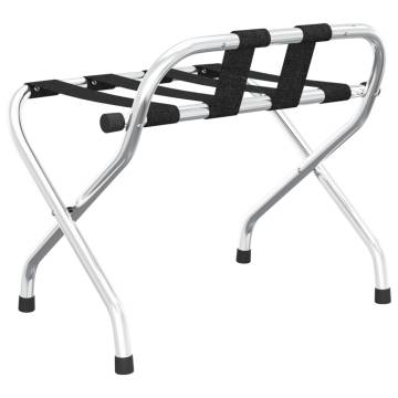 Sturdy Luggage Rack with Backrest - 56x39x52cm