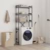 Washing Machine Shelf Grey Sonoma - Durable Storage Solution