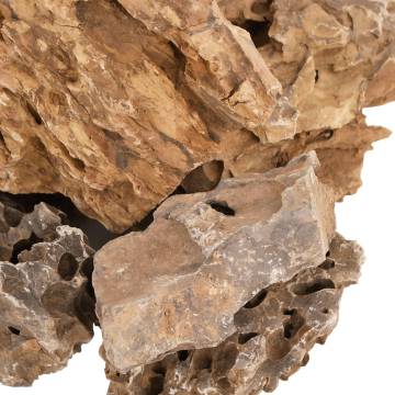 Dragon Stones 25 kg Brown Rocks for Aquariums | Hipomarket