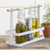 HI Kitchen Rack 30x10x20 cm White - Stylish & Functional