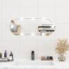 Wall Mirror with LED Lights 30x70 cm Glass Oval Size 30 x 70 cm Quantity in Package 1 Model with led Shape oval 