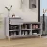 Shoe Cabinet Grey Sonoma - Stylish Storage Solution