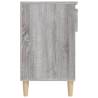 Shoe Cabinet Grey Sonoma - Stylish Storage Solution