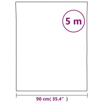 Self-Adhesive Matte White Furniture Sticker - 90x500 cm PVC