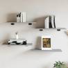 Wall Shelves 4 pcs Grey Sonoma 60x30x1.5 cm Engineered Wood Colour grey sonoma Size 60 x 30 x 1.5 cm Quantity in Package 4 