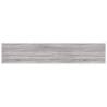 Wall Shelves 4 pcs Grey Sonoma - Engineered Wood Storage Solution