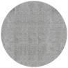 Shaggy Rug PAMPLONA Modern Grey Ø 280 cm for Cozy Interiors