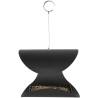 Esschert Design Hanging Bird Feeder Black L - Stylish & Functional