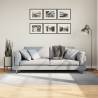 Rug IZA Short Pile Scandinavian Look Grey 140x200 cm Colour grey Size 140 x 200 cm 