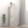 Wall Cabinet Concrete Grey 34.5x34x90 cm - Hipomarket