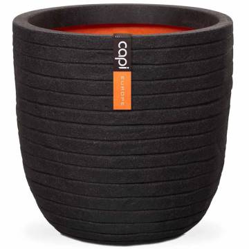 Capi Egg Planter Nature Row 43x41 cm - Black KBLRO933