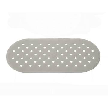 RIDDER Non-Slip Bath Mat - Action Grey for Safe Showers