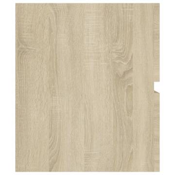 Sink Cabinet Sonoma Oak - 80x38.5x45 cm | Hipomarket