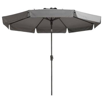 Madison Parasol Flores Luxe 300 cm Round - Light Grey