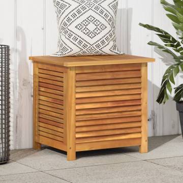 Garden Storage Box 60x50 cm - Solid Acacia Wood | HipoMarket