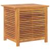 Garden Storage Box 60x50 cm - Solid Acacia Wood | HipoMarket