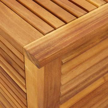 Garden Storage Box 60x50 cm - Solid Acacia Wood | HipoMarket