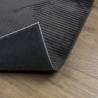 IZA Short Pile Rug - Scandinavian Look in Anthracite 160x230 cm