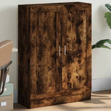 Book Cabinet Smoked Oak - Stylish & Durable Storage Solution