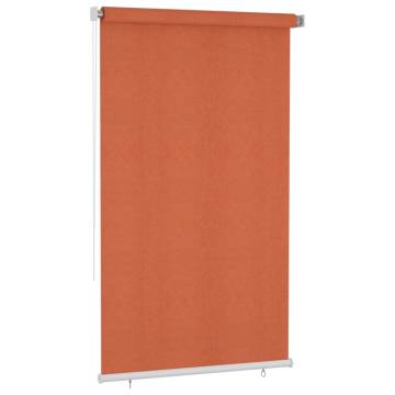 Outdoor Roller Blind 140x230 cm Orange - Stylish Privacy Solution