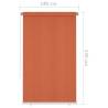 Outdoor Roller Blind 140x230 cm Orange - Stylish Privacy Solution