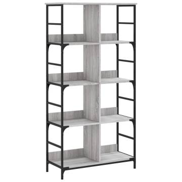 Bookshelf Grey Sonoma 78.5x33x153 cm - Durable & Stylish