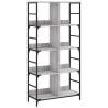 Bookshelf Grey Sonoma 78.5x33x153 cm - Durable & Stylish