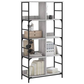 Bookshelf Grey Sonoma 78.5x33x153 cm - Durable & Stylish