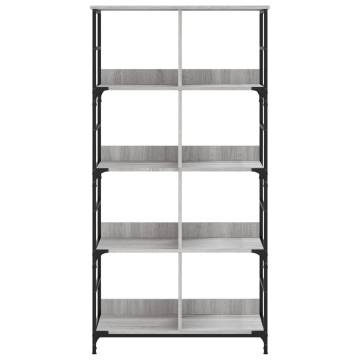 Bookshelf Grey Sonoma 78.5x33x153 cm - Durable & Stylish