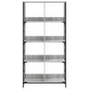 Bookshelf Grey Sonoma 78.5x33x153 cm - Durable & Stylish