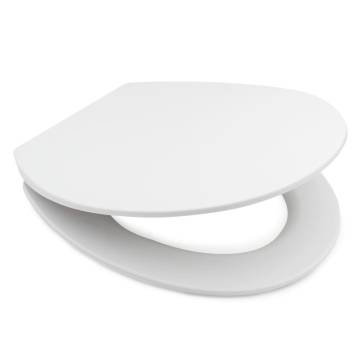 RIDDER Memphis Soft-Close Toilet Seat - White Matte | HipoMarket