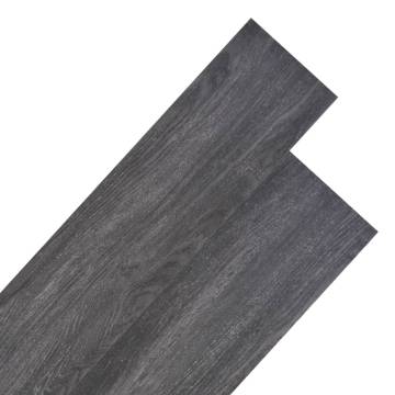 Non Self-adhesive PVC Flooring Planks - Black & White 5.26 m²