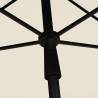 Garden Parasol with Pole 210x140 cm - Sand | Hipomarket UK