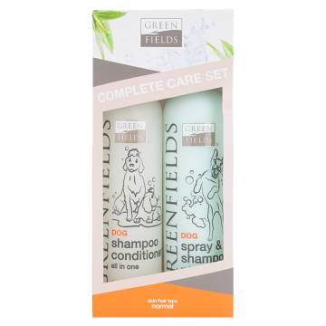 Greenfields Complete Care Dog Shampoo & Spray Set | 500ml