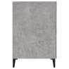 Concrete Grey Desk - 140x50x75 cm Engineered Wood | HipoMarket