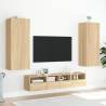 Stylish Sonoma Oak TV Wall Cabinet | Space Saving Solution