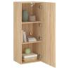 Stylish Sonoma Oak TV Wall Cabinet | Space Saving Solution